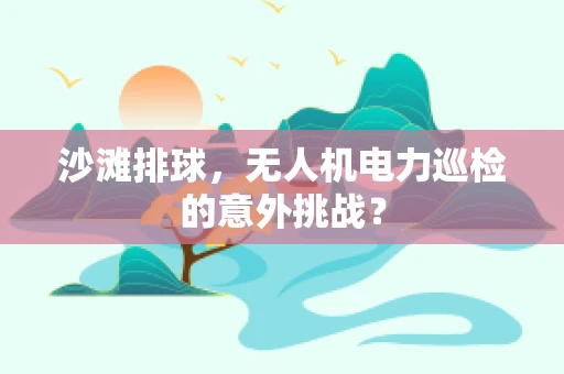 沙滩排球，无人机电力巡检的意外挑战？