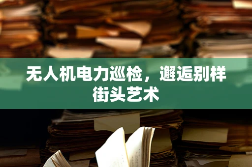 无人机电力巡检，邂逅别样街头艺术